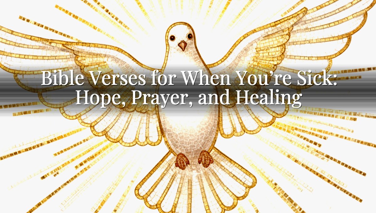 Bible Verses for When You’re Sick: Hope, Prayer, and Healing