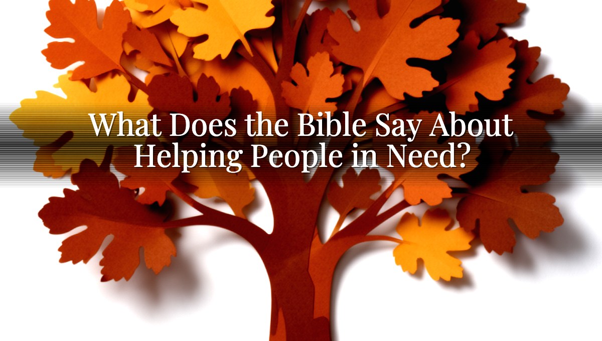 What Does the Bible Say About Helping People in Need?