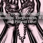 Bible Verses for Struggling Relationships: Forgiveness, Wisdom, and Patient Love