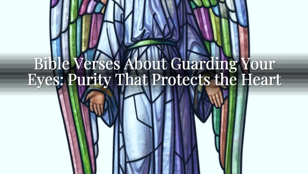 Bible Verses About Guarding Your Eyes: Purity That Protects the Heart