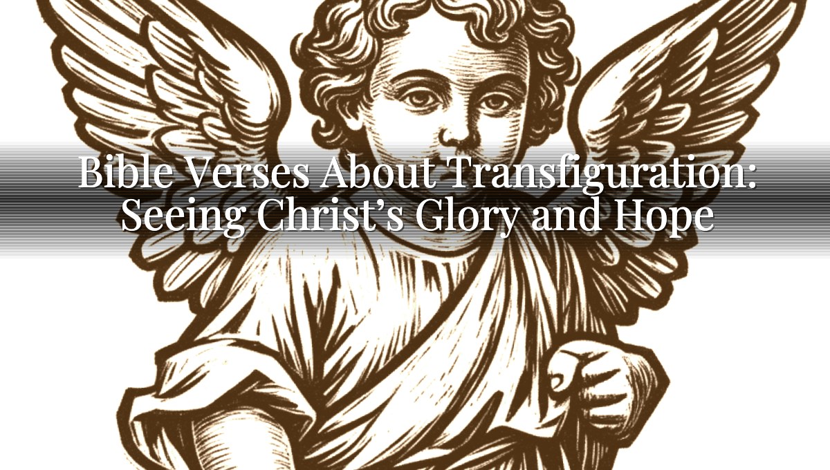 Bible Verses About Transfiguration: Seeing Christ’s Glory and Hope