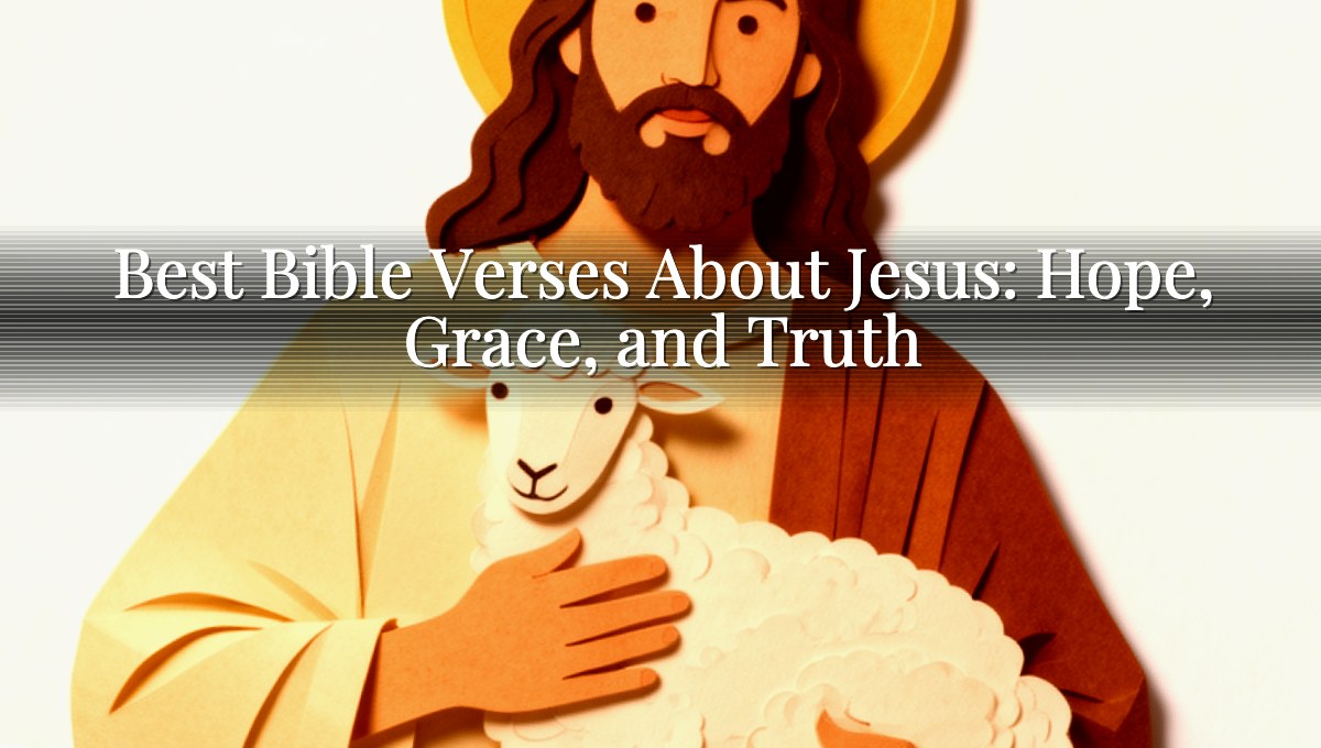 Best Bible Verses About Jesus: Hope, Grace, and Truth