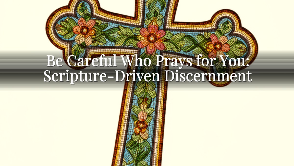 Be Careful Who Prays for You: Scripture-Driven Discernment
