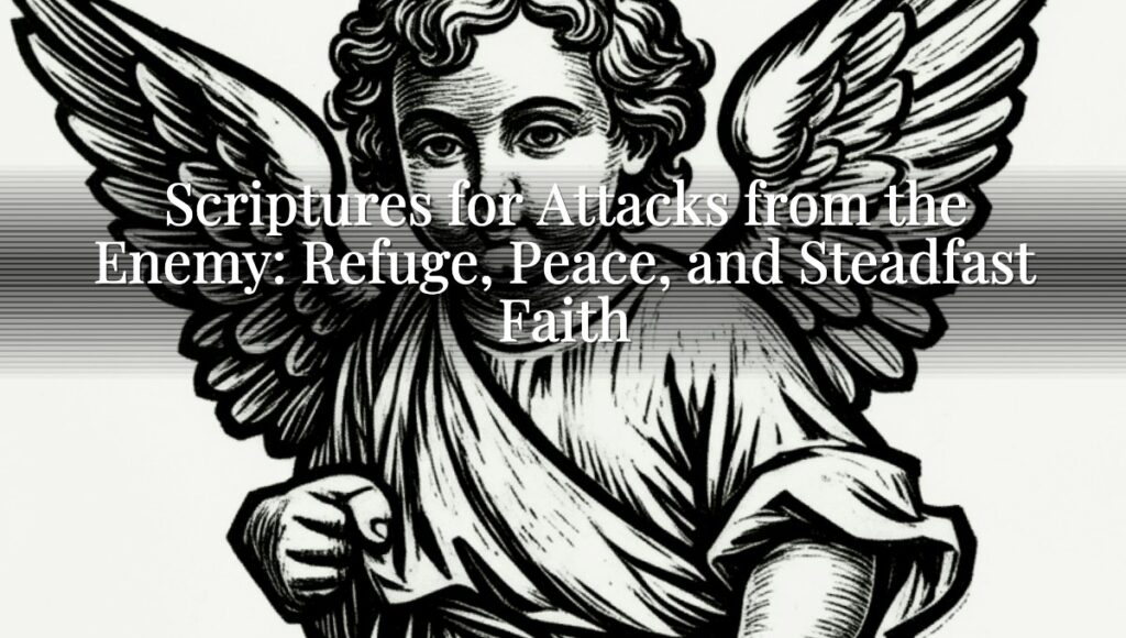 Scriptures for Attacks from the Enemy: Refuge, Peace, and Steadfast Faith