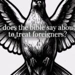 What does the bible say about how to treat foreigners?