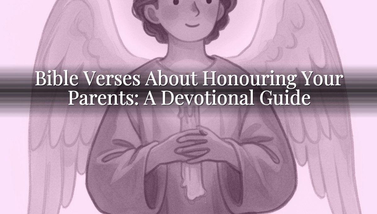 Bible Verses About Honouring Your Parents: A Devotional Guide