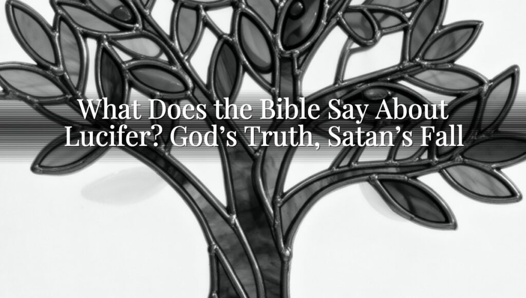 What Does the Bible Say About Lucifer? God’s Truth, Satan’s Fall
