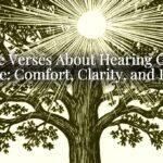 Bible Verses About Hearing God’s Voice: Comfort, Clarity, and Faith
