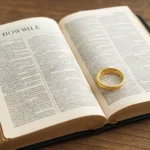 bible and ring