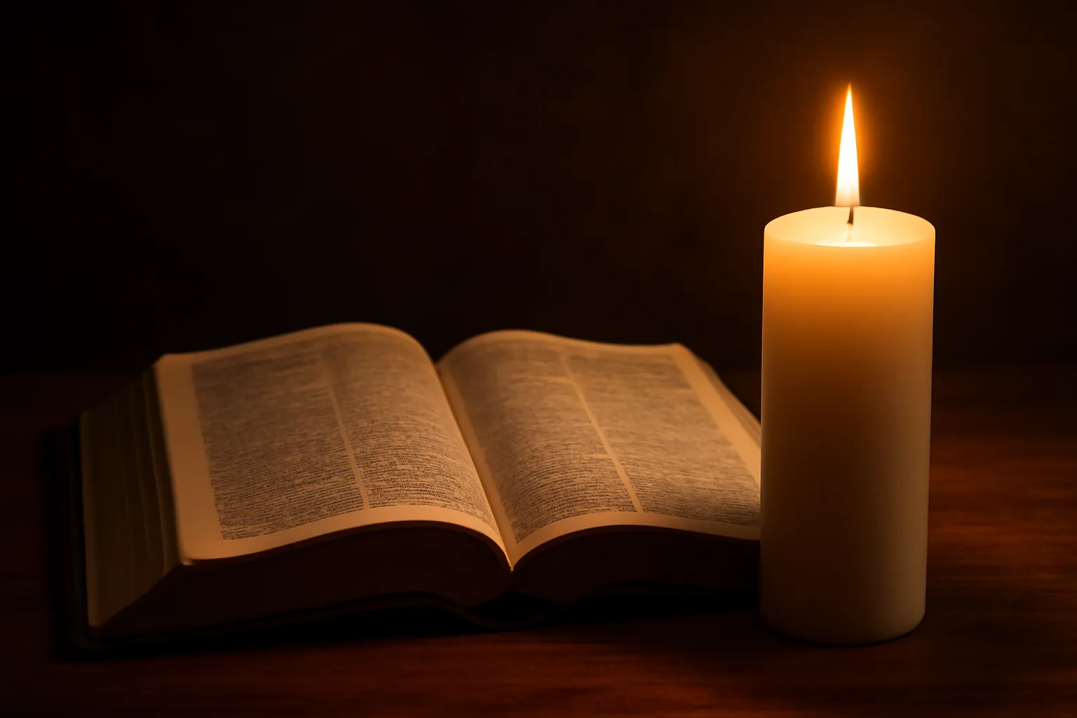 bible candle