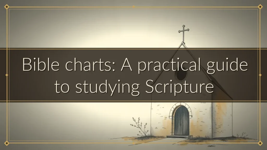 Bible charts: A practical guide to studying Scripture