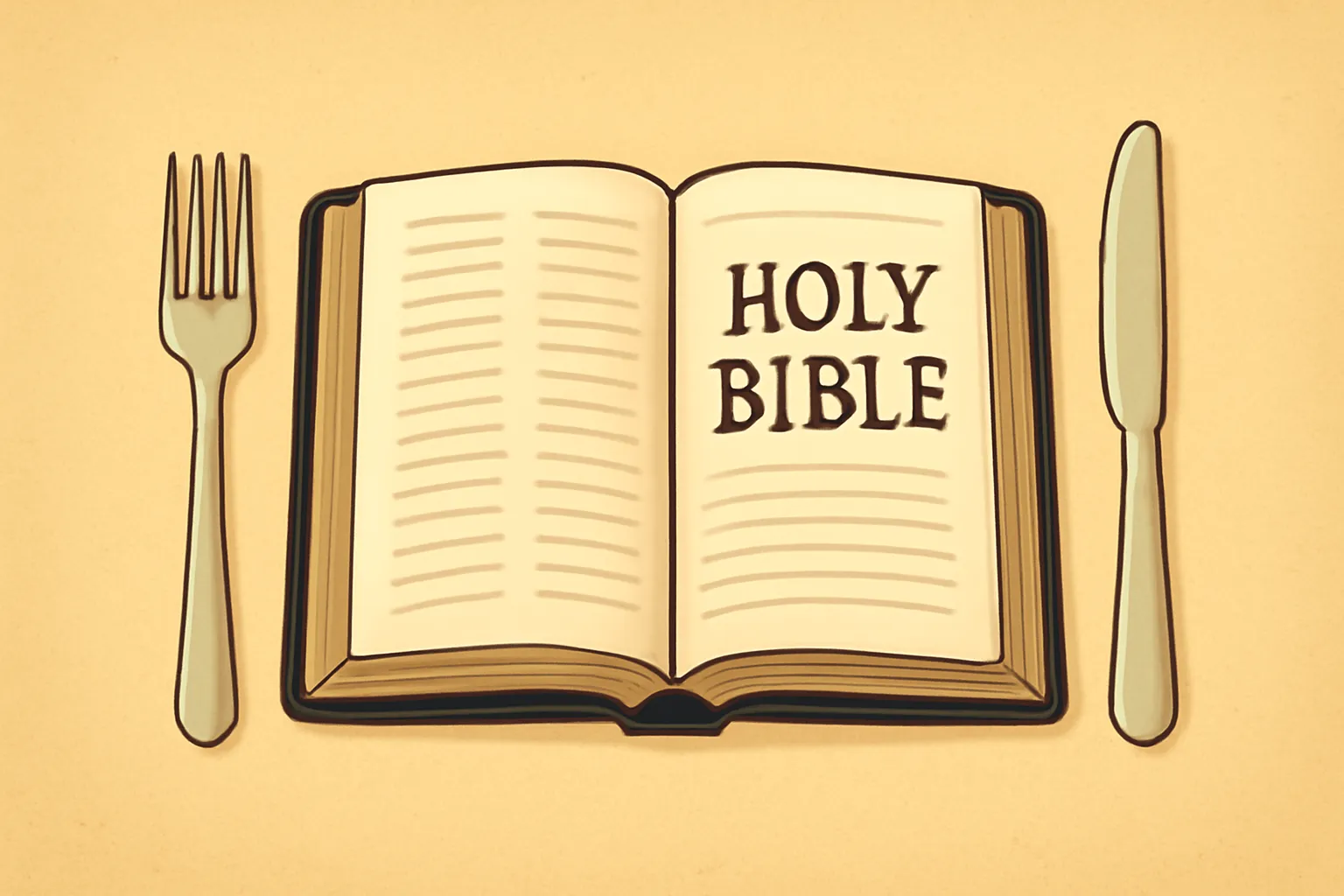 bible eating