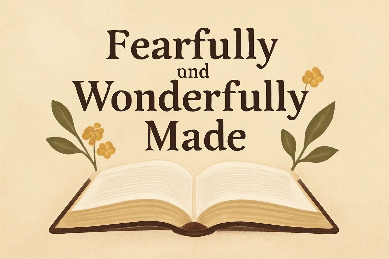 bible fearfully wonderfully made