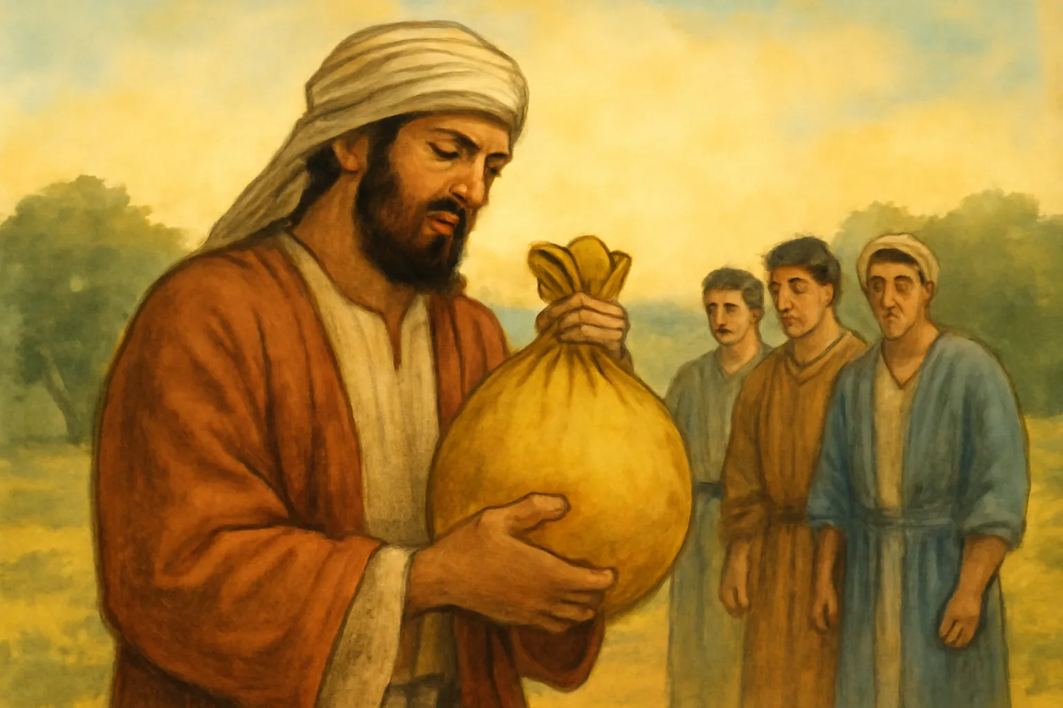 bible passage about talents