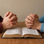 bible praying together