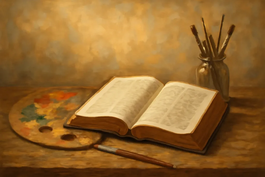 bible quote about art