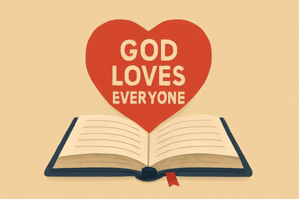 bible quote god loves everyone