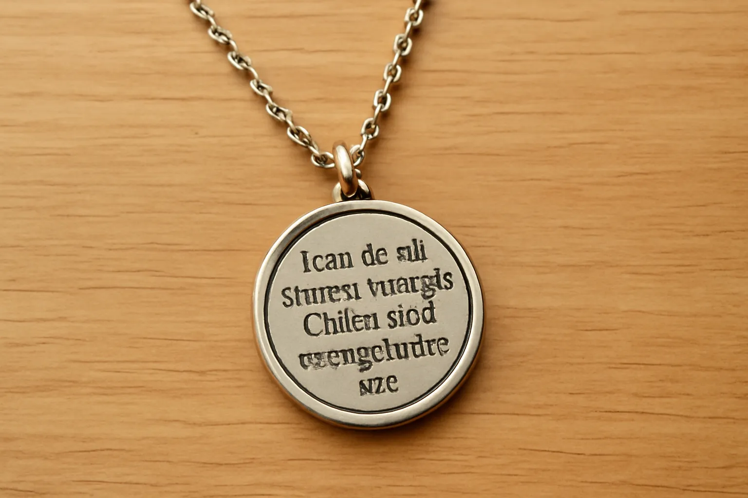 bible quote necklace