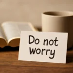 bible quotes about not worrying