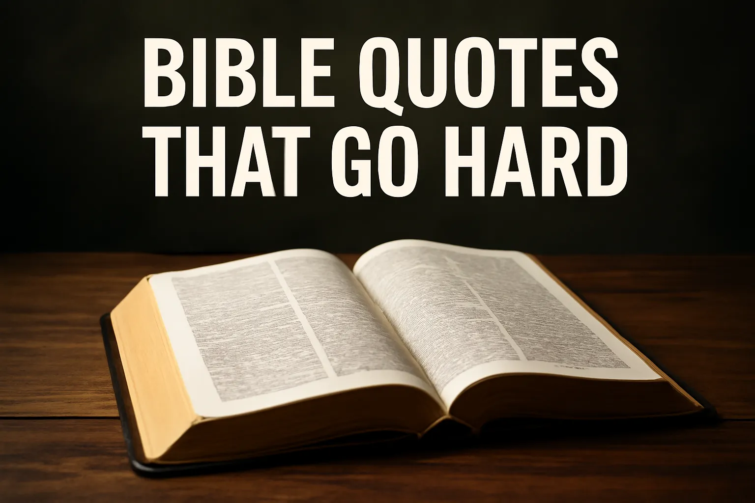 bible quotes that go hard