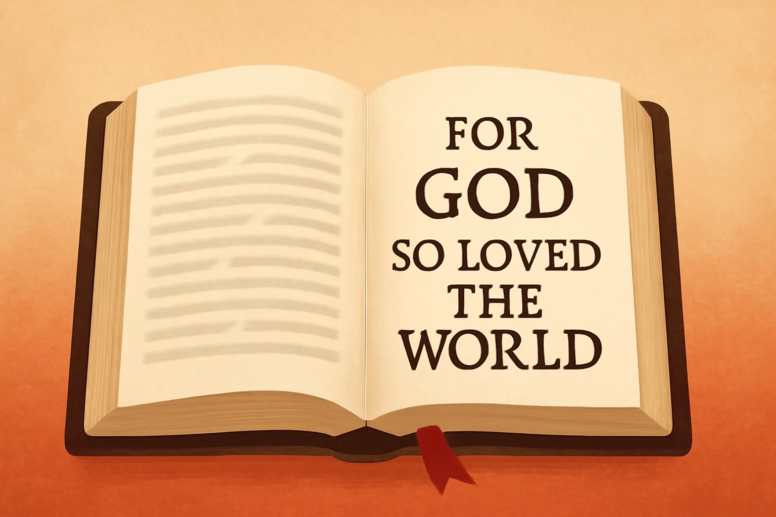 bible scripture for god so loved the world