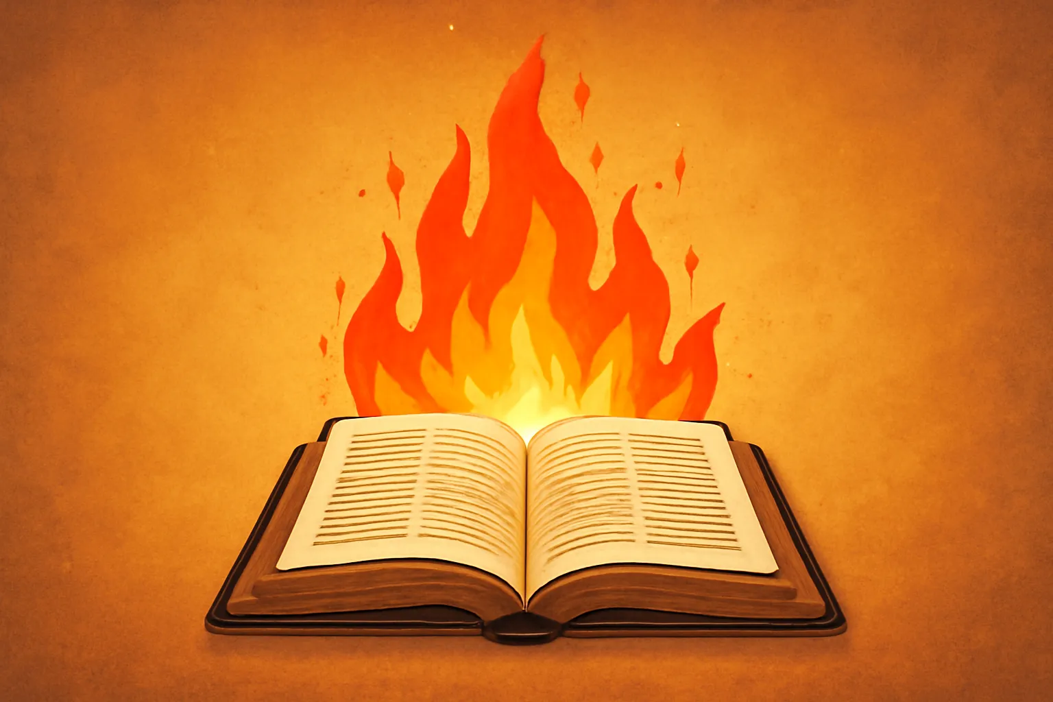 bible scriptures about fire