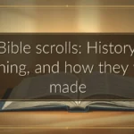 Bible scrolls: History, meaning, and how they were made