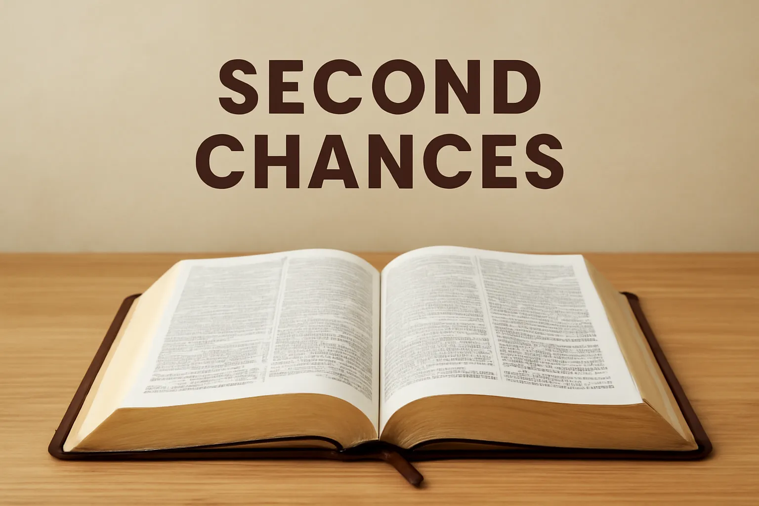 bible second chances