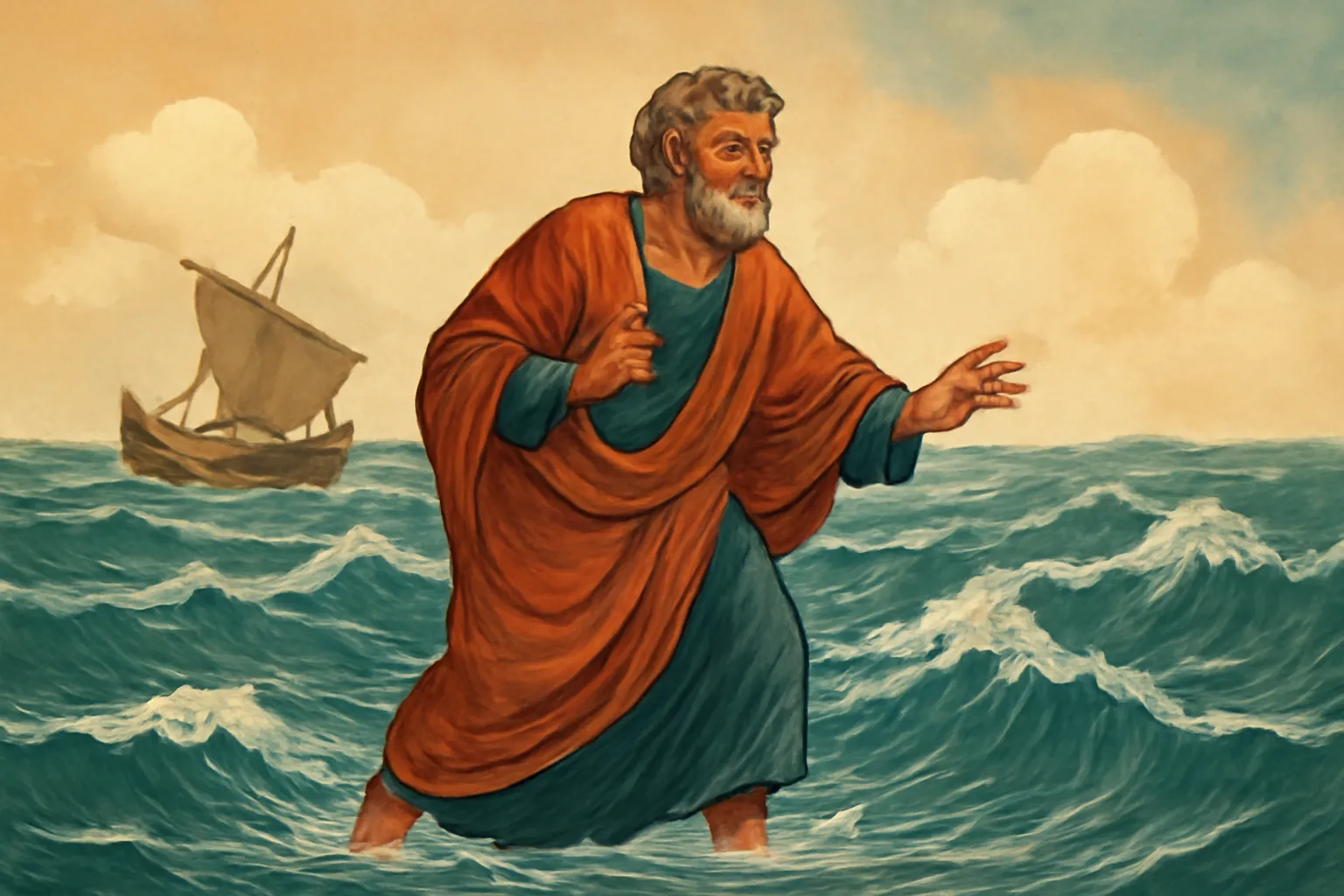 bible stories about peter