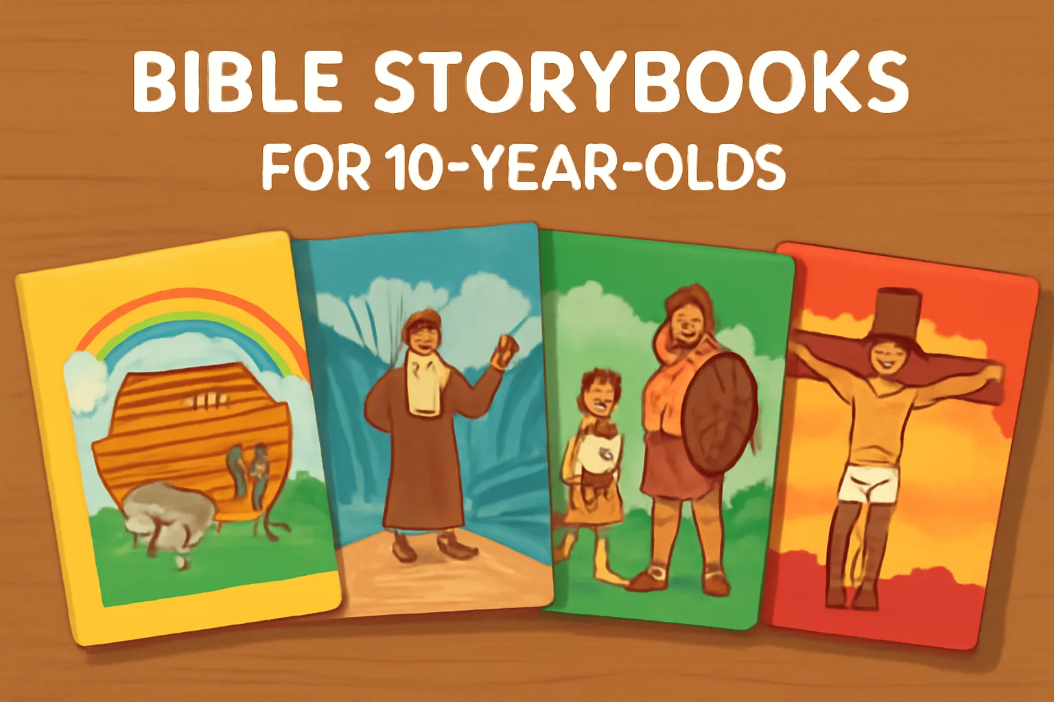bible story books for 10 year olds