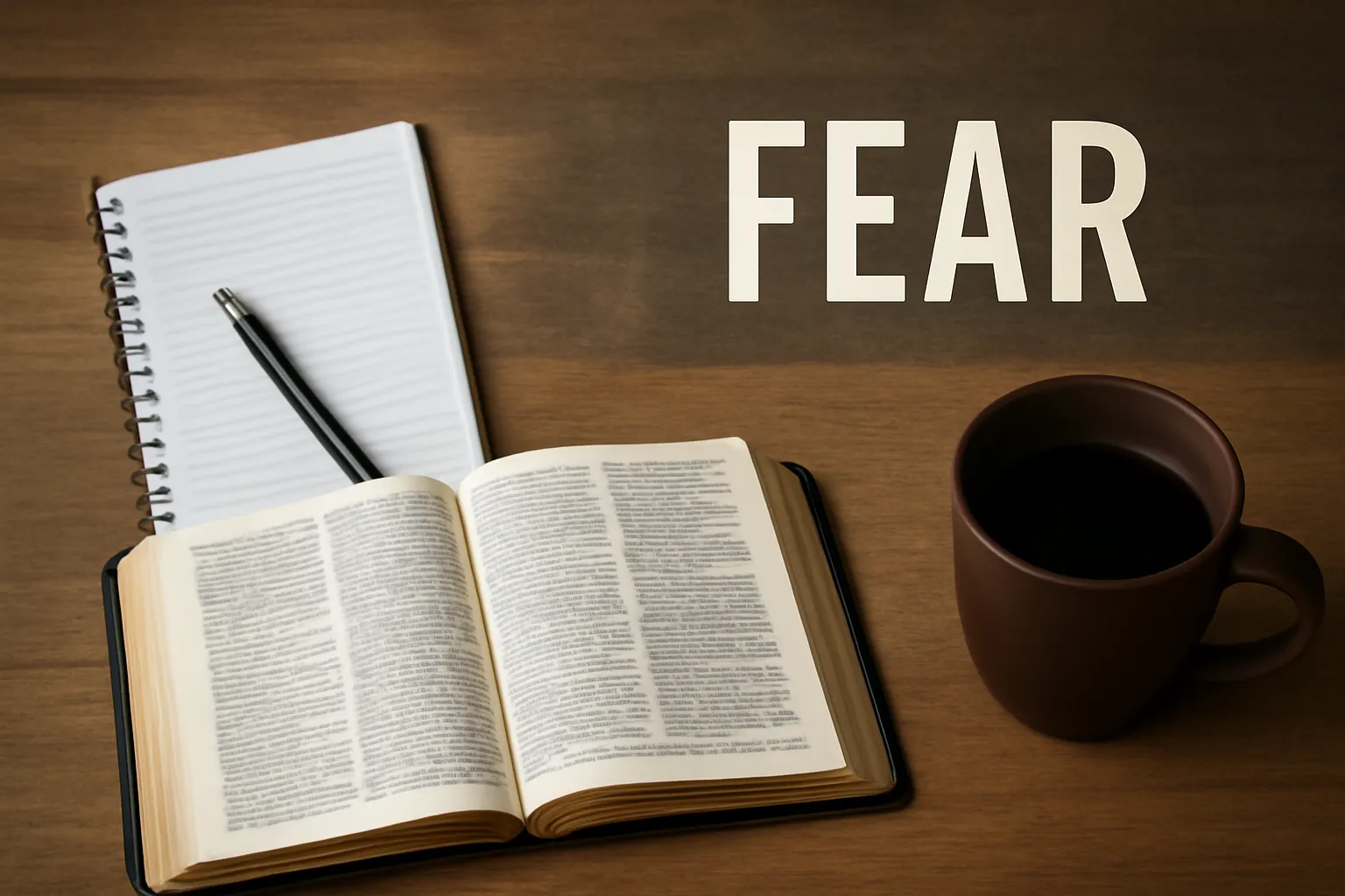 bible study about fear