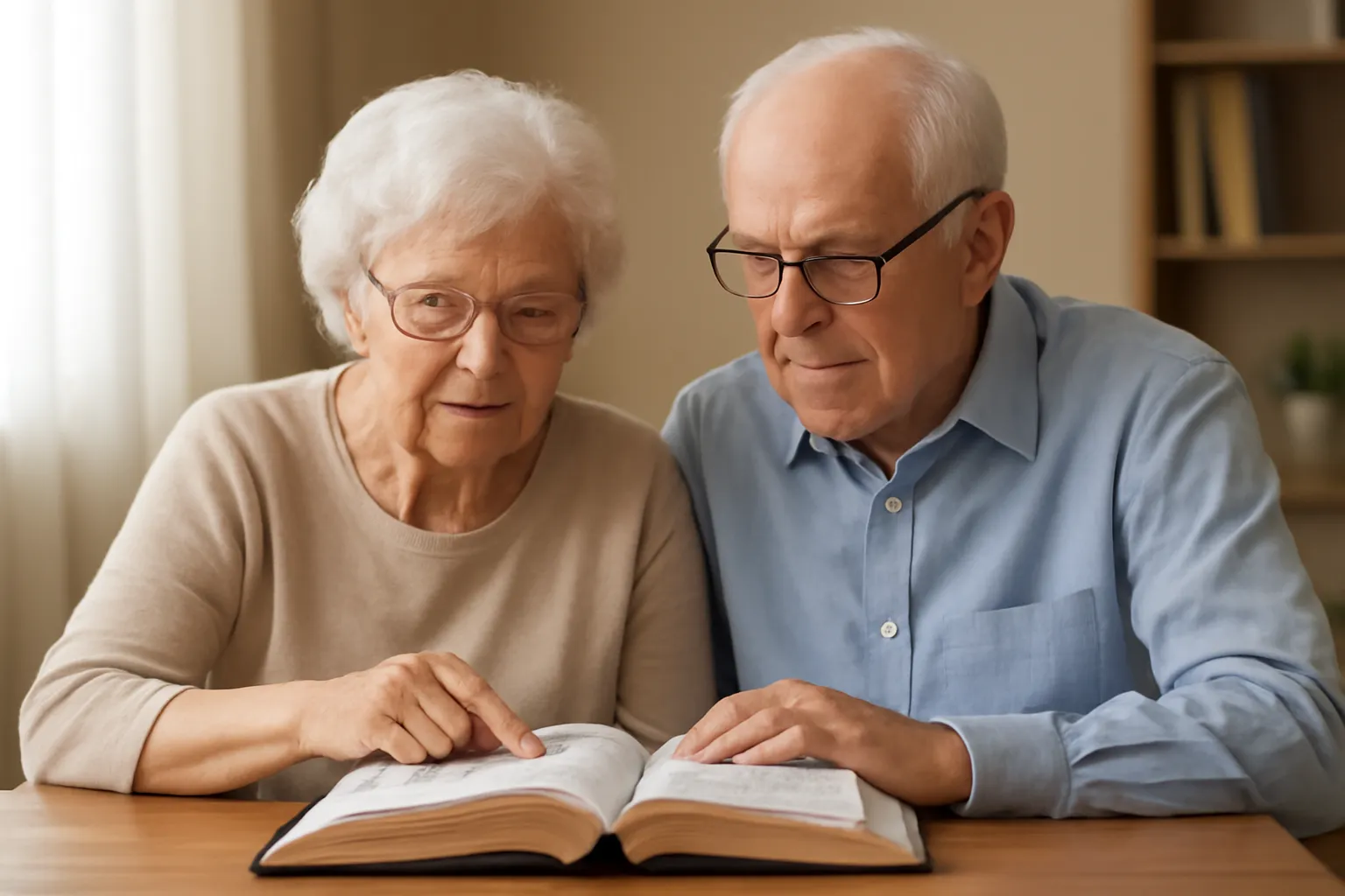 bible study for elderly people
