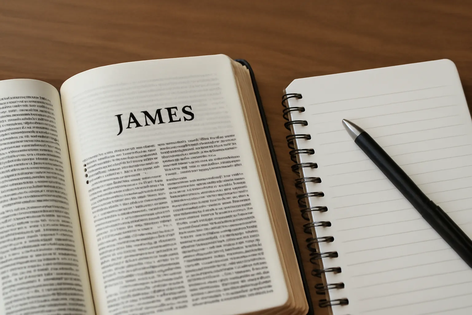 bible study in james