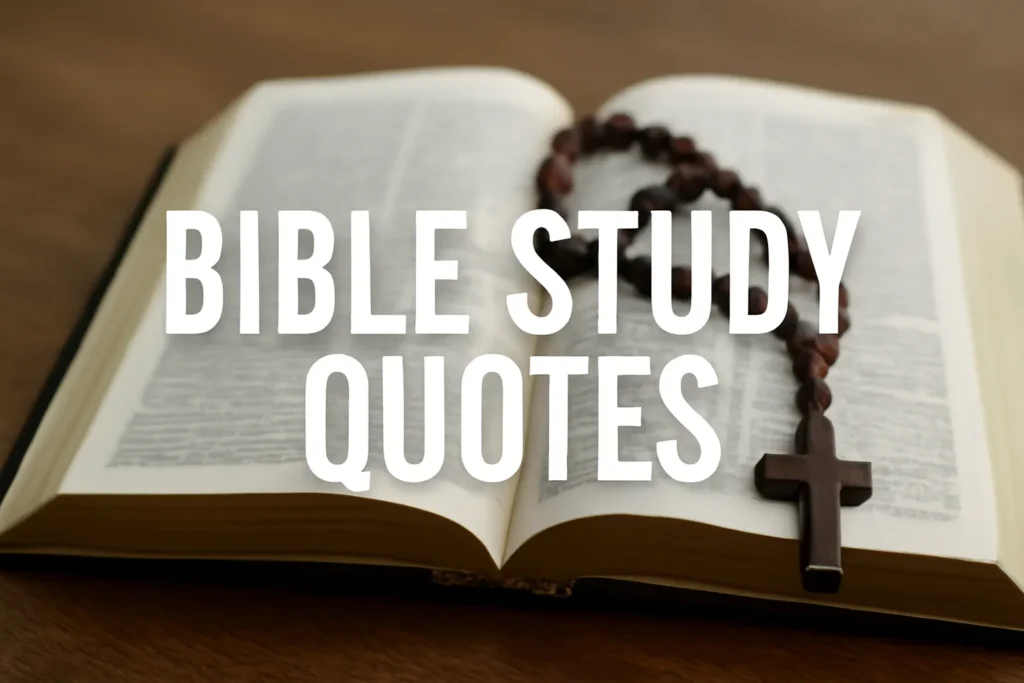 bible study quotes