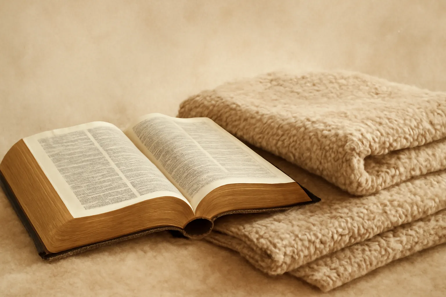 bible verse about blanket