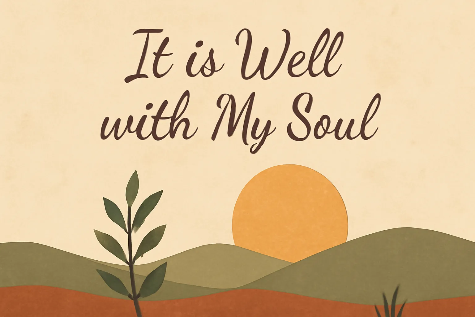 bible verse about it is well with my soul
