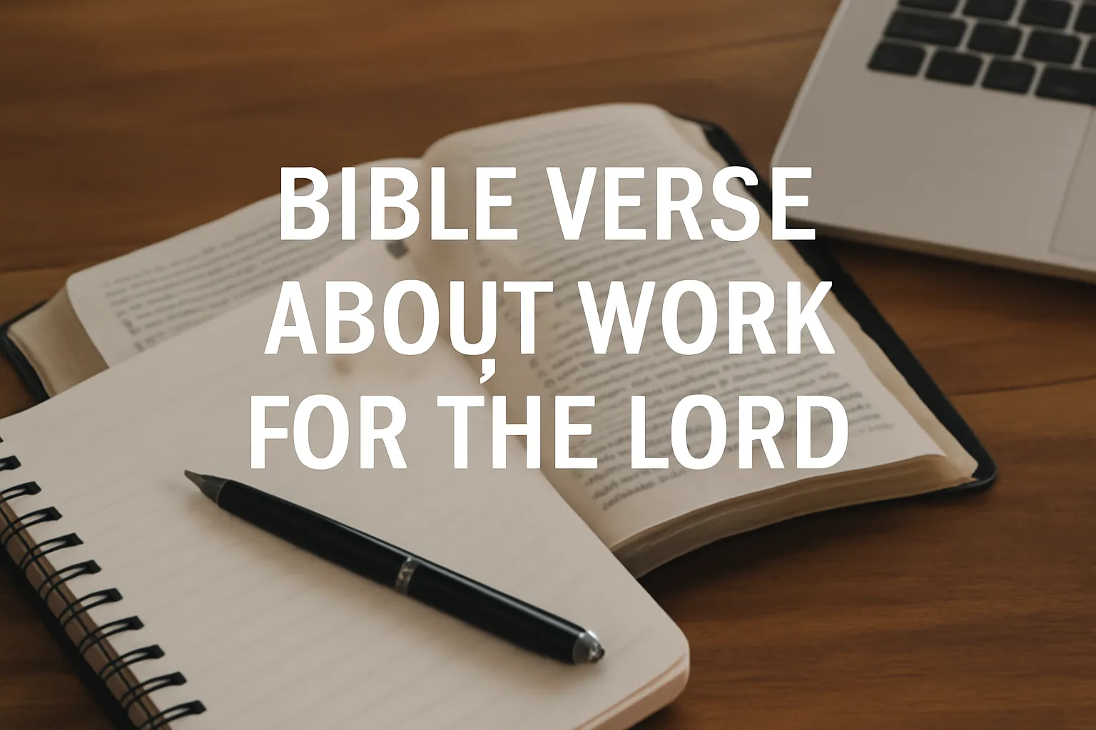 bible verse about work for the lord