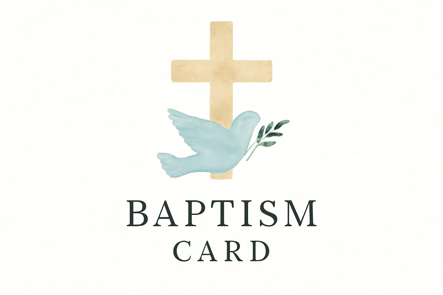 bible verse for baptism card