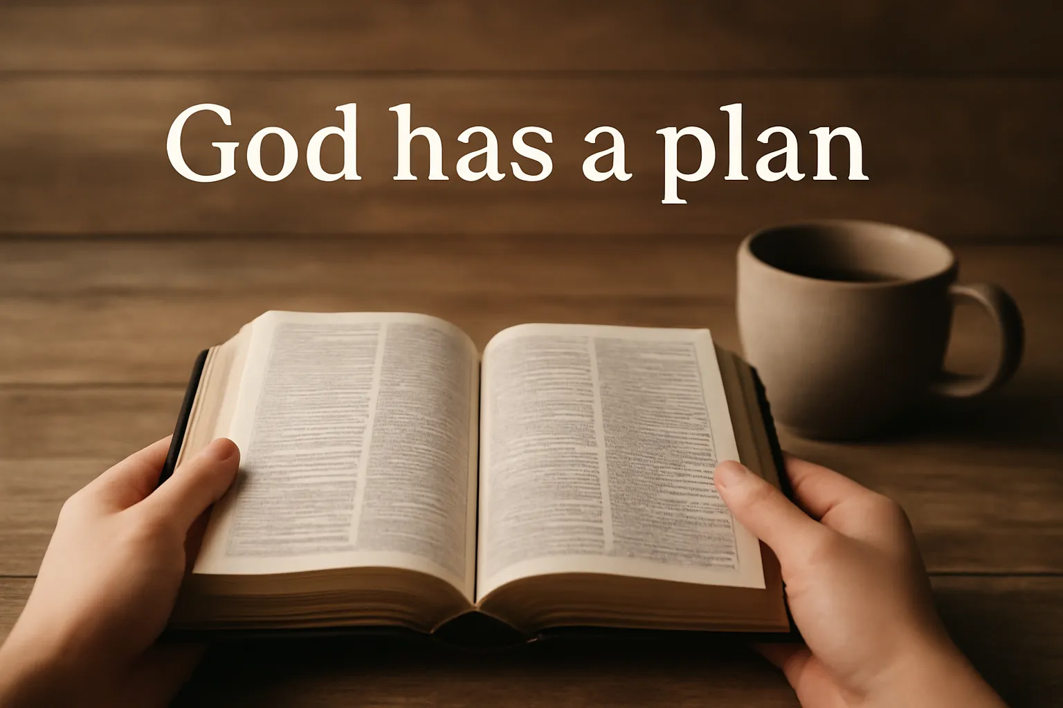 bible verse for god has a plan