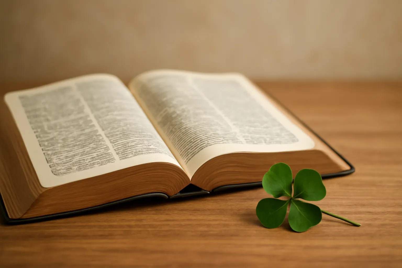 bible verse for luck