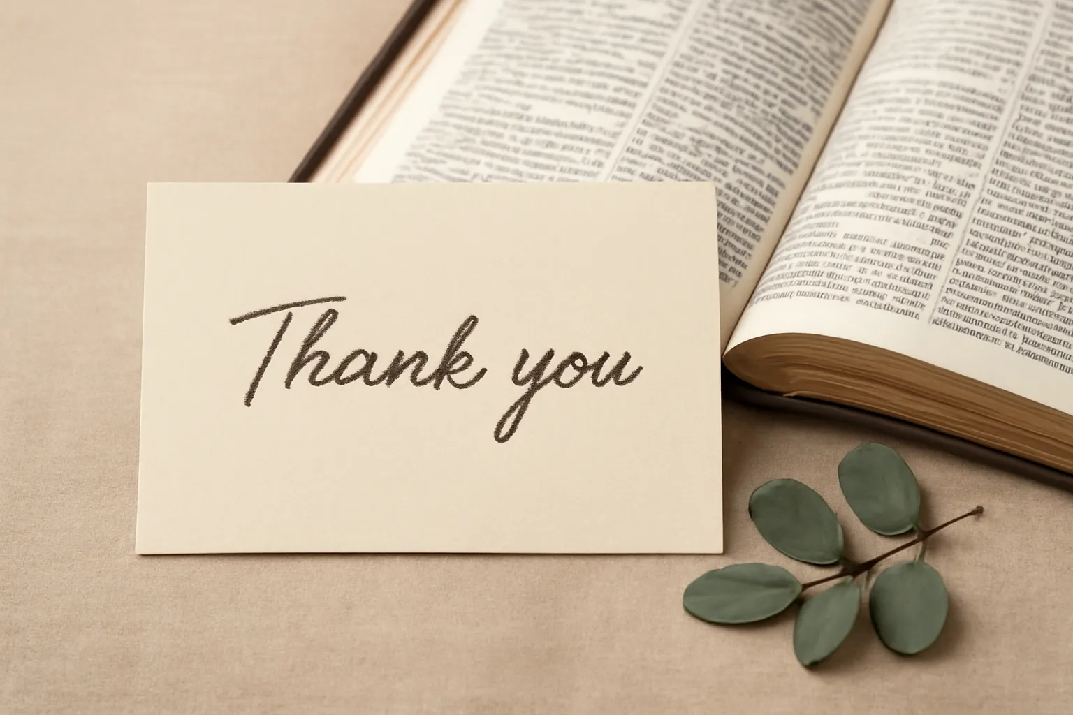 bible verse for thank you card