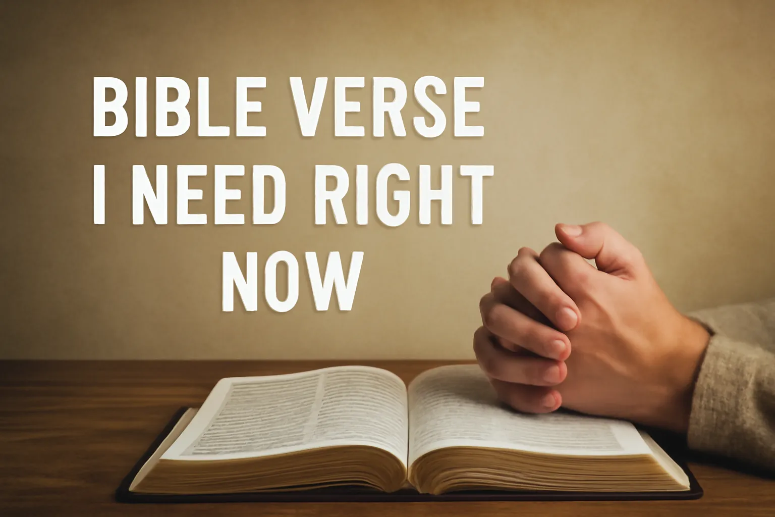 bible verse i need right now