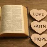 Bible Verse About Love, Faith, and Hope – Uplifting Scriptures bible verse love faith hope