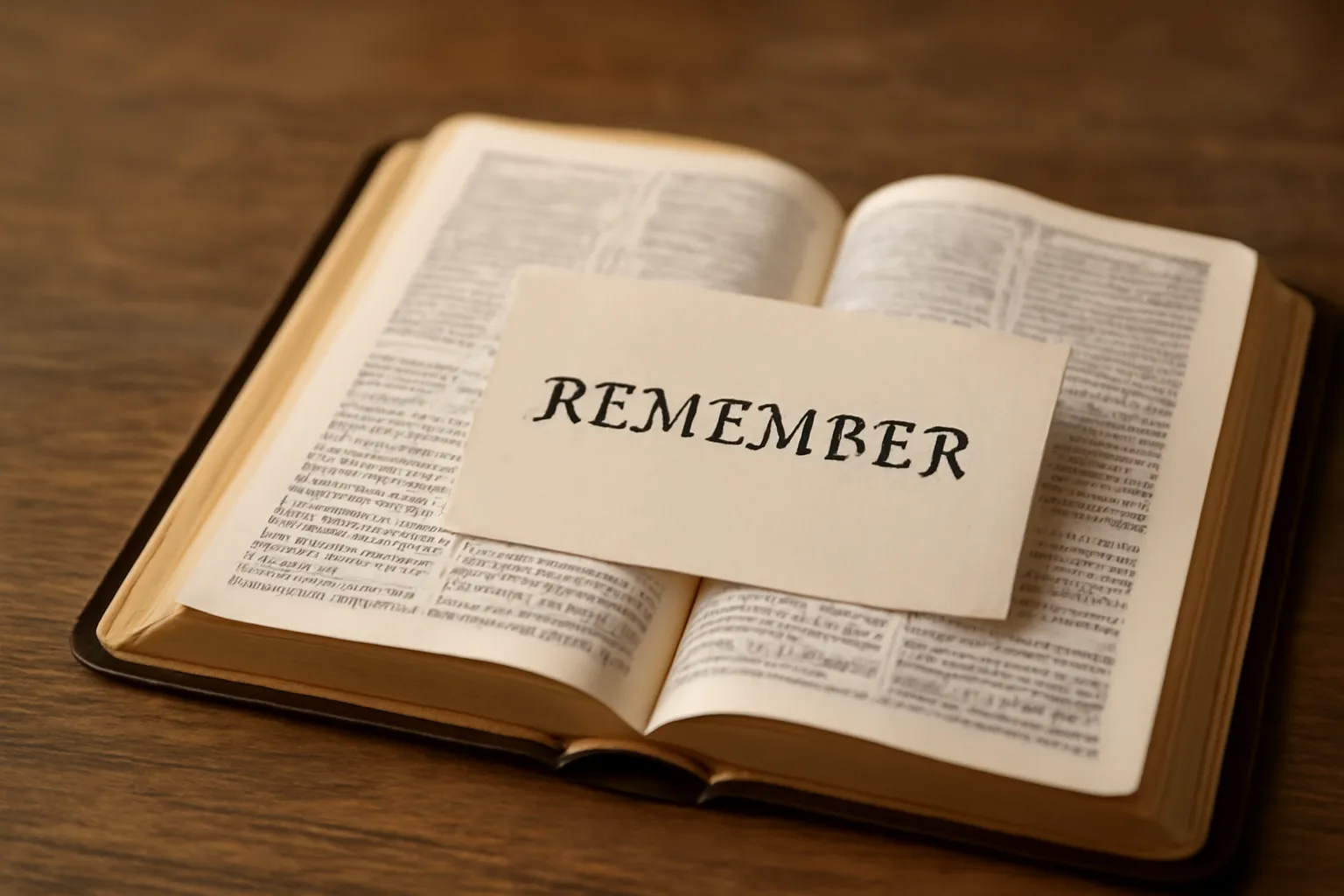 bible verse remember