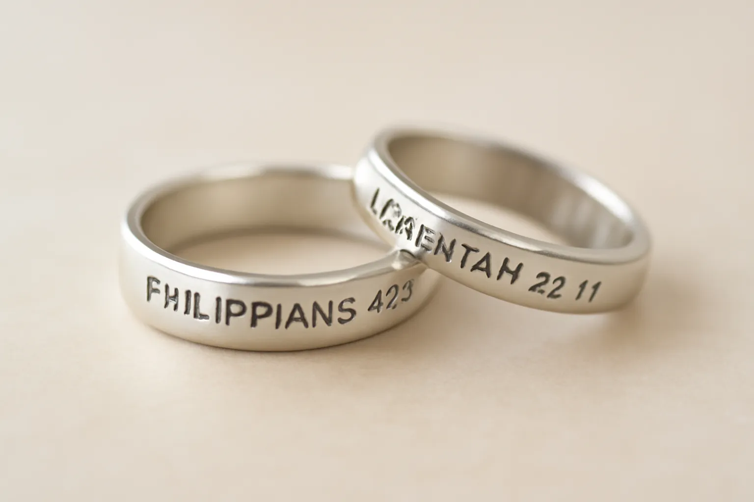 bible verse rings