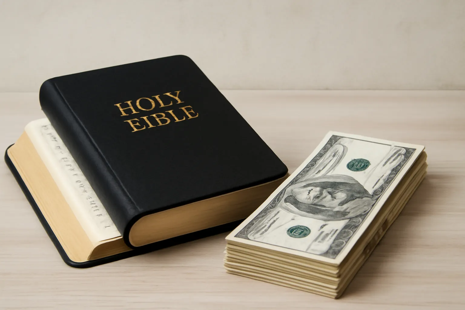 bible verses against debt