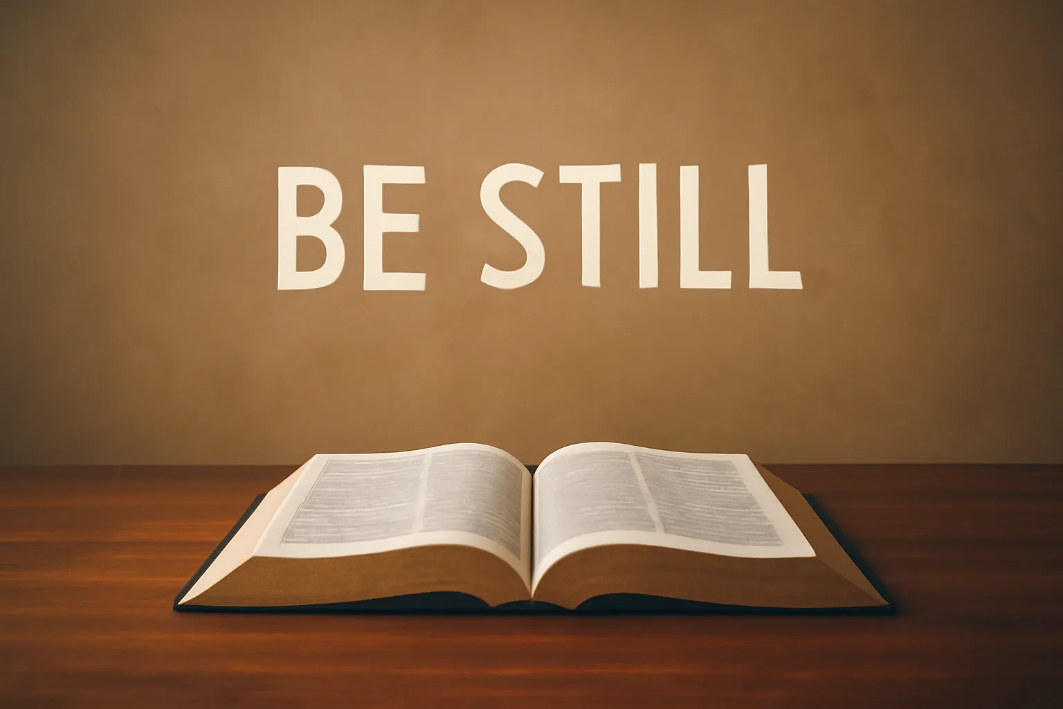 bible verses be still