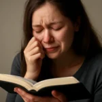 bible verses crying
