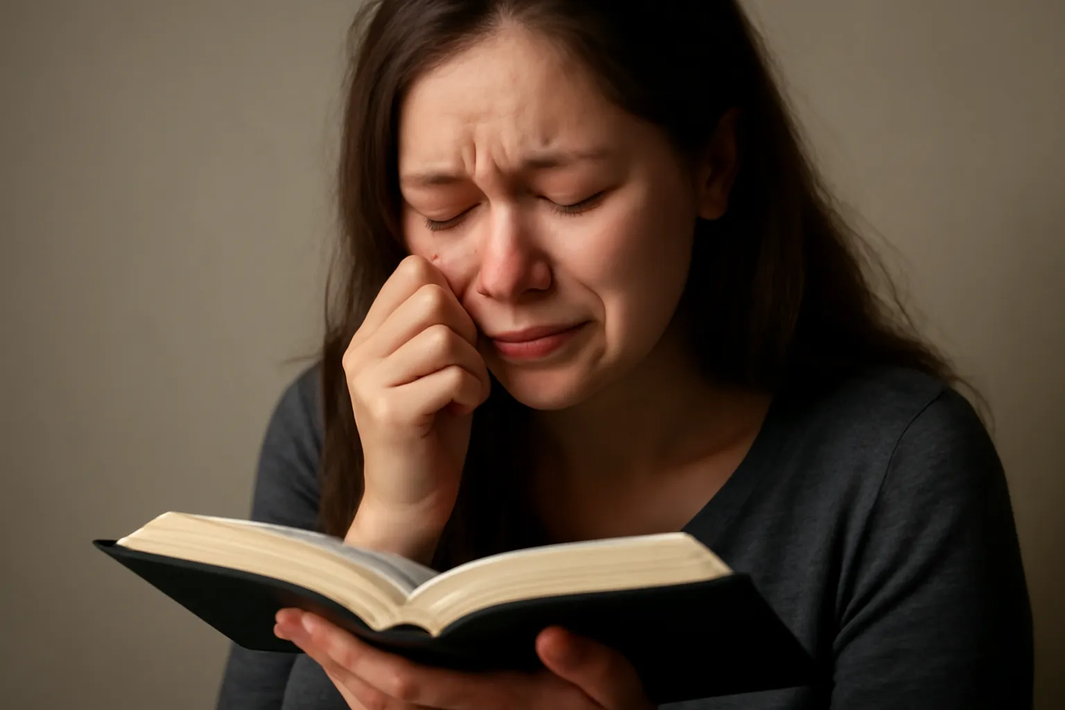 bible verses crying