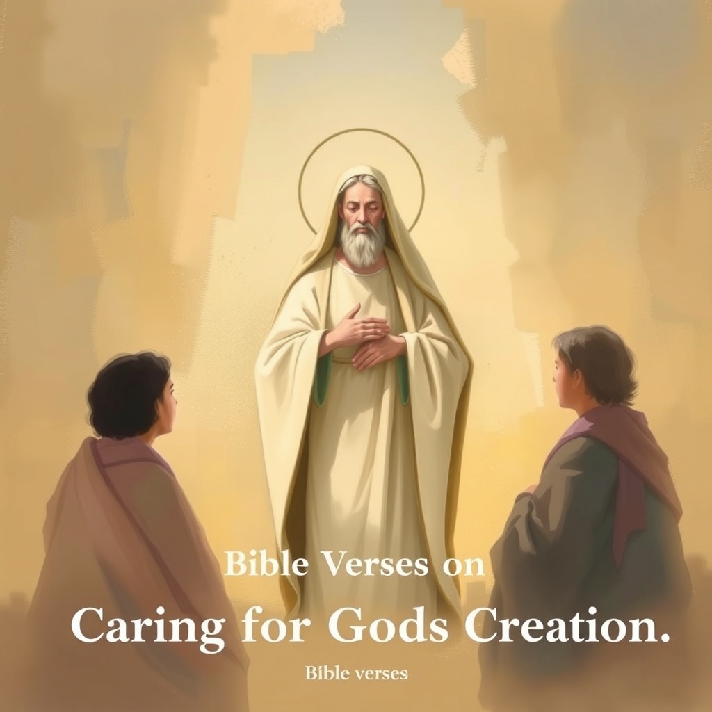 Bible Verses on Caring for God's Creation